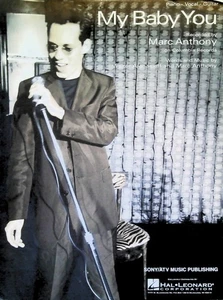 My Baby You by Marc Anthony - Piano/Vocal/Guitar (HL0352232) - Picture 1 of 1