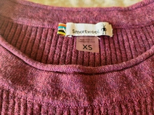 Smartwool Damen Shadow Pine Color Block Crew Pullover XS - Bild 1 von 11