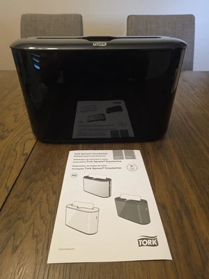 Tork® Xpress® Countertop Multifold Hand Towel Dispenser - Black - Image 1 of 4