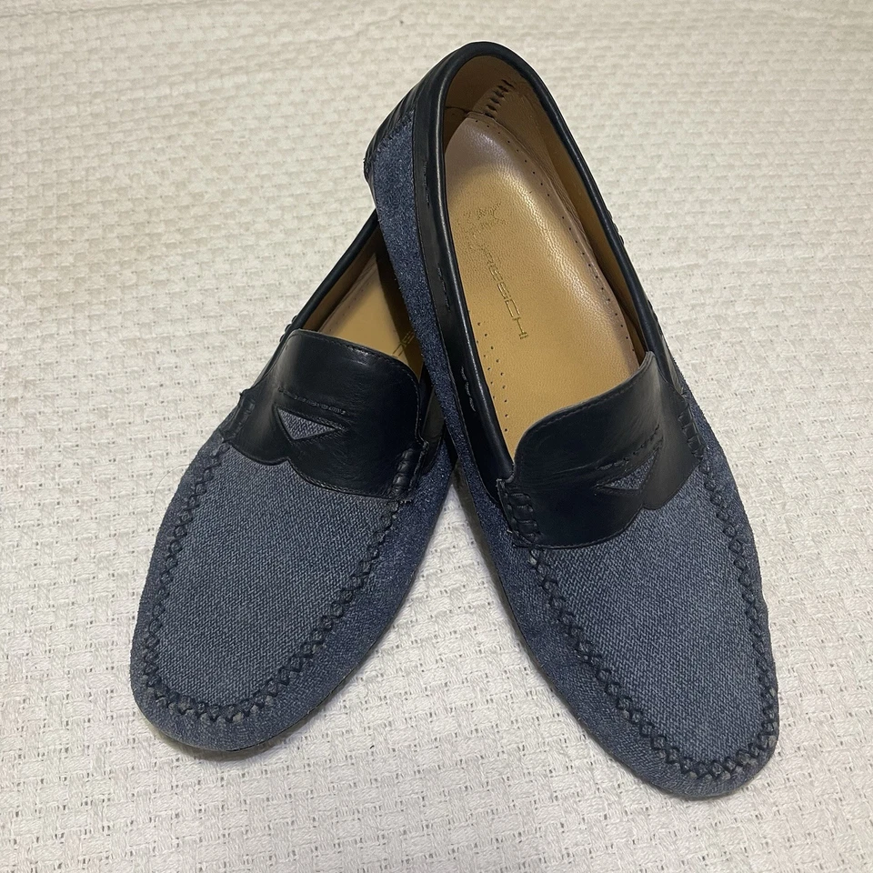 Moreschi 豪华牛仔便士乐福鞋 驾驶鞋 尺码 11 意大利制造 — 第 1/4 张图片