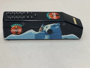 Vintage 1994 Coca-Cola Eisbär Telefon Telefon Figur Festnetz Deko - NEU! - Bild 1 von 18