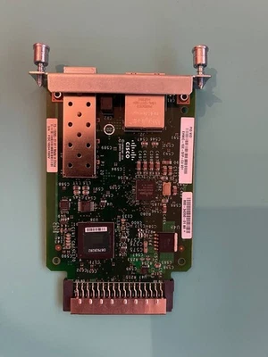 Cisco Gigabit Ethernet EHWIC-1GE-SFP-CU High-Speed WAN Card - Image 1 of 4