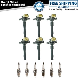 Ignition Coil & Iridium Spark Plug Kit Set for BMW 328i Z3 New - Picture 1 of 6