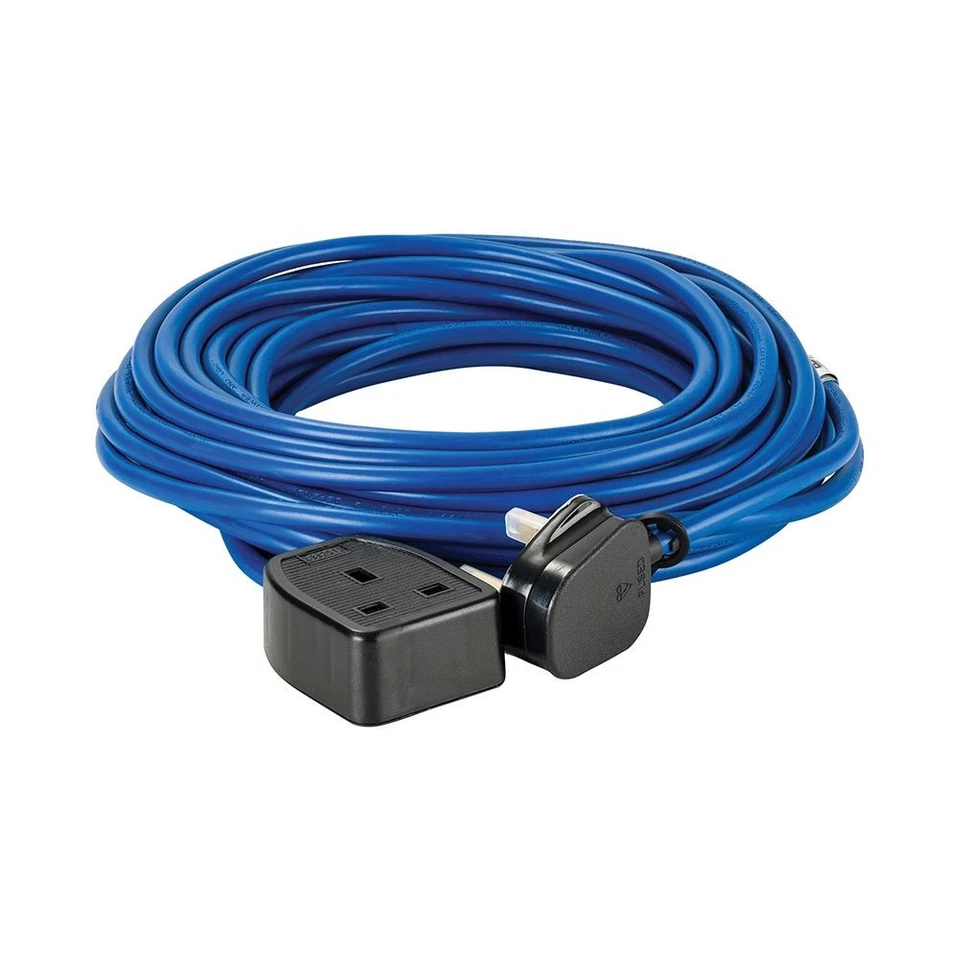 Defender - Kabel Sambungan Biru 1.5mm2 13A 14m - 230V - Image 1 of 1