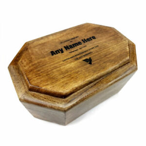 Human Cremation Casket Urn Box Ashes Box Mango Ashes Memorial Urn 