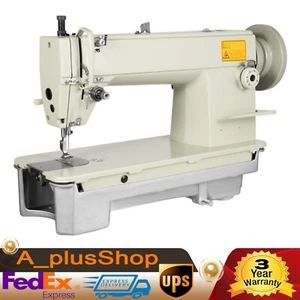 Máquina de coser de cuero material grueso telas costura industrial resistente nueva - Imagen 1 de 13