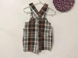 Infant Boys Overalls One Piece Size 18 Months Gray White Cement Mixer Y2 - Picture 1 of 1