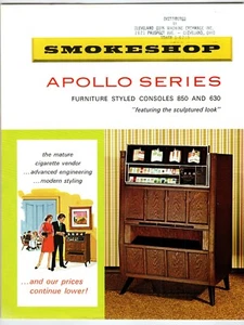 Smokeshop Apollo Series Venta de Cigarrillos Merchandiser FLYER Venta Promo - Imagen 1 de 2