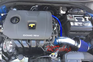 Blue For 2017 2018 2019 Hyundai Elantra 2.0L L4 Air Intake System Kit + Filter - Picture 1 of 1
