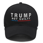 Trump Not Guilty Hat, Raf Collection, Embroidered Hat, Friend, Brother, Gift Hat