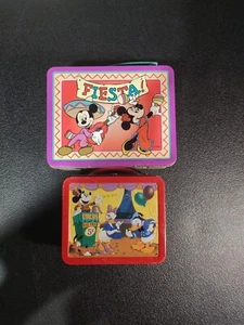 1999 Disney Mickey Mouse & Minnie Mouse Collectible Fiesta And Hallmark Box's. - Picture 1 of 6