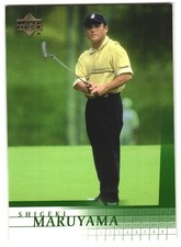 Shigeki Maruyama 2001 Upper Deck PGA Card # 38