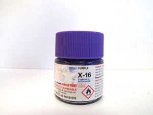 Tamiya - COLOR ACRYLIC PAINT MINI 1/3 oz - X-16 PURPLE - Picture 1 of 1