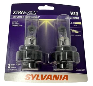 SYLVANIA - H13 XtraVision - Faro halógeno de alto rendimiento, contiene 2 bombillas - Imagen 1 de 2
