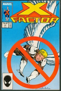 X-Factor 15 NM+ 9.6 Angel's Wings Amputated Marvel 1987 - Picture 1 of 3