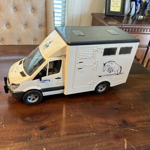Bruder 2006 Horse Sprinter Van Transporter Competition Horses Vehicle 18” RARE - Picture 1 of 17