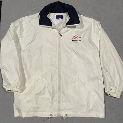Vintage Windbreaker Jacket Australia Mens L /XL Tasmanian Devil Embroidery 90s - Image 1 of 4