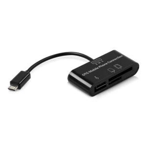 Hub micro USB OTG lecteur de carte SD - Photo 1/6