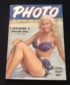 Vintage February 1953 PHOTO Magazine Vol. 2 No. 2, PIN-UPS, PULP, CHEESECAKE - Picture 1 of 9