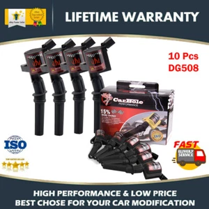 10x Ignition Coils For Ford Excursion F250 F350 F450 F550 Econoline 6.8L DG508 - Picture 1 of 5