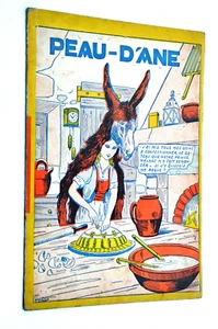 Ancien livre enfant "PEAU-D'ANE" 1937 collection bande dessinnée - Imagen 1 de 4