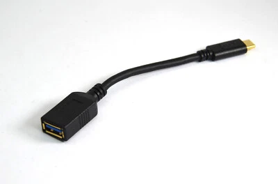 DELOCK Adapter SuperSpeed 3.1 USB-C auf USB-A 15 cm Black Schwarz männl. weibl. - Bild 1 von 3