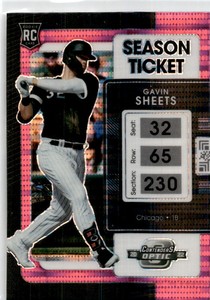2022  Panini Chronicles Contenders Optic Pink Pulsar Gavin Sheets #6