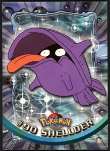 2000 Pokemon TV Animation Series 2 #90 Shellder Blue Logo - Bild 1 von 2