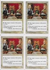 MTG: AYSEN BUREAUCRATS 5th Edition COMMON; played, Excellent condition x4