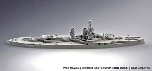 1:2400 HMS Iron Duke - Imagen 1 de 1