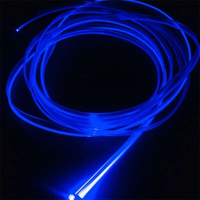 5V/12V/110V Car Home LED Strip Light Decor 3mm Plastic Optic Fiber Cable Kit - Image 1 of 4
