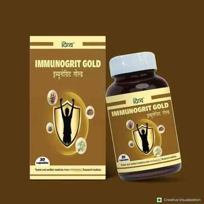 IMMUNOGRIT Gold Capsules (30 caps) Herbal Ayurvedic Immunity Wellness - Image 1 of 4