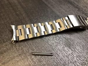 22mm oyster Stainless Steel Bracelet Watch Strap For seiko SKX031 SKX033 Watch - Picture 1 of 1