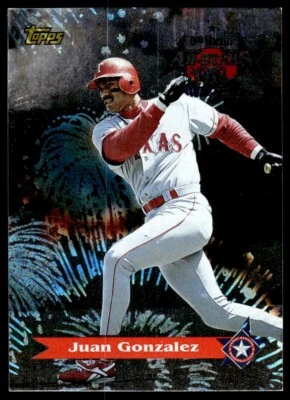 1997 Topps All-Stars Juan Gonzalez Texas Rangers #AS15 - Image 1 of 2