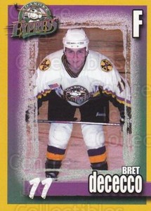 2001-02 Roanoke Express #5 Bret DeCecco