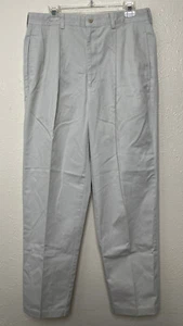 Pantalones Polo Ralph Lauren Para Hombre 35x32 (33x32) Beige Andrew Plisado Tuck De Colección - Imagen 1 de 19