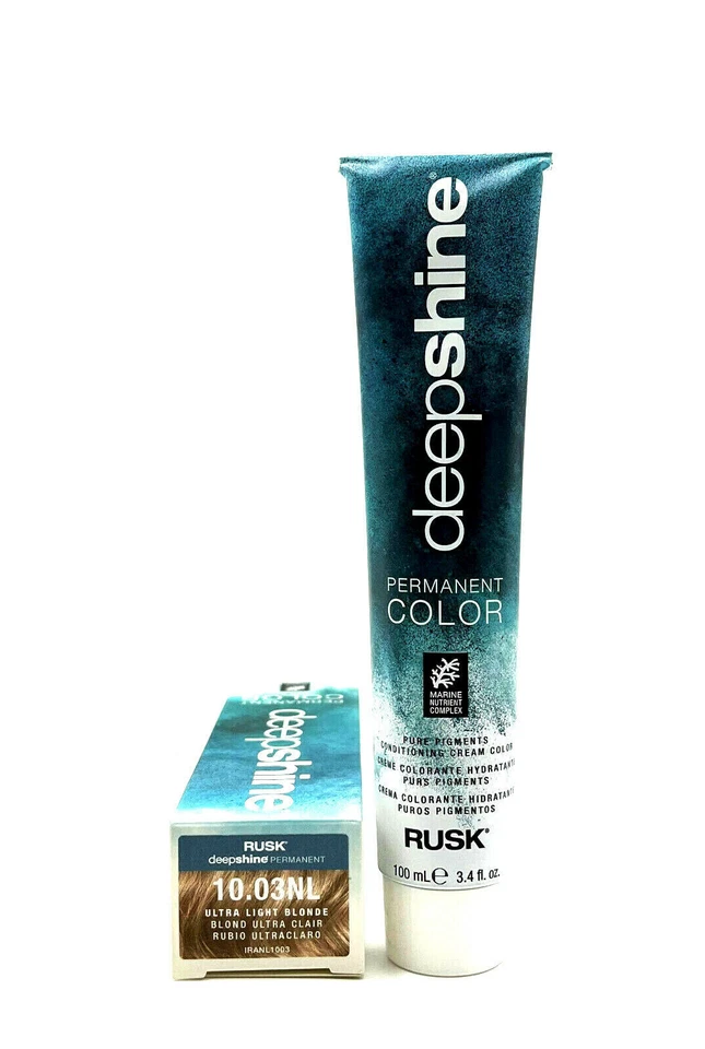 Rusk DeepShine Color Permanente Rubio Ultra Claro 10.03NL 3.4 OZ Foto 1 de 1