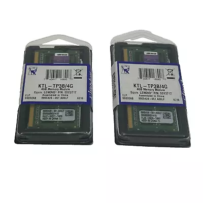 Kingston 4 GB Memory Module, Set of 2 (Total 8 GB) KTL-TP3B/4G - Image 1 of 4