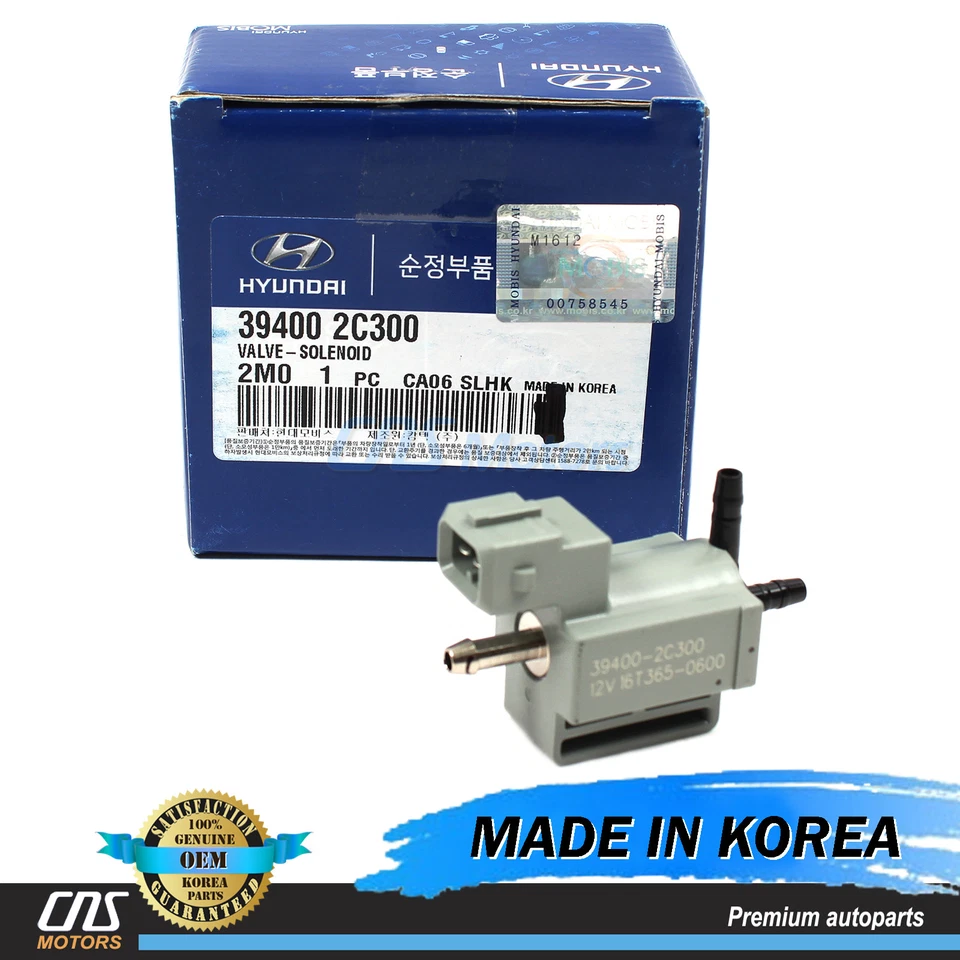 GENUINE Solenoid Valve for Hyundai Genesis Coupe Sonata Santa Fe 394002C300⭐⭐⭐⭐⭐ - Image 1 of 4
