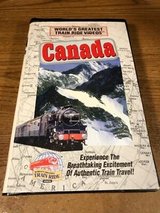 Canada World's Greatest Train Ride Video VHS Tape Used - Picture 1 of 5