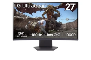 Lg 27Gs60qc-B Ultragear 27 " 2560 X 1440 Pixels Quad Hd Va Panel Hdmi Displaypor - Picture 1 of 1