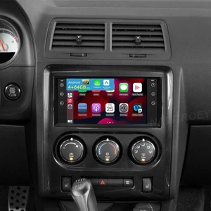 For 2008-2014 Dodge Challenger Carplay Car Radio Android 15 GPS NAVI WIFI 4+64GB - Picture 1 of 23
