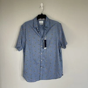 Cactus Man Men’s Pineapple Tropical Casual Button Down Size XL NWT - Picture 1 of 7