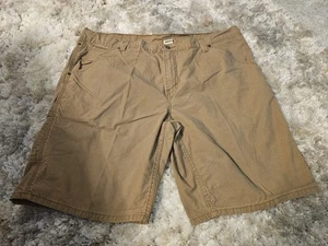 Faded Glory Herren 42 Zimmermann Arbeitsshorts braun 100% Baumwolle Utility Outdoor - Bild 1 von 10