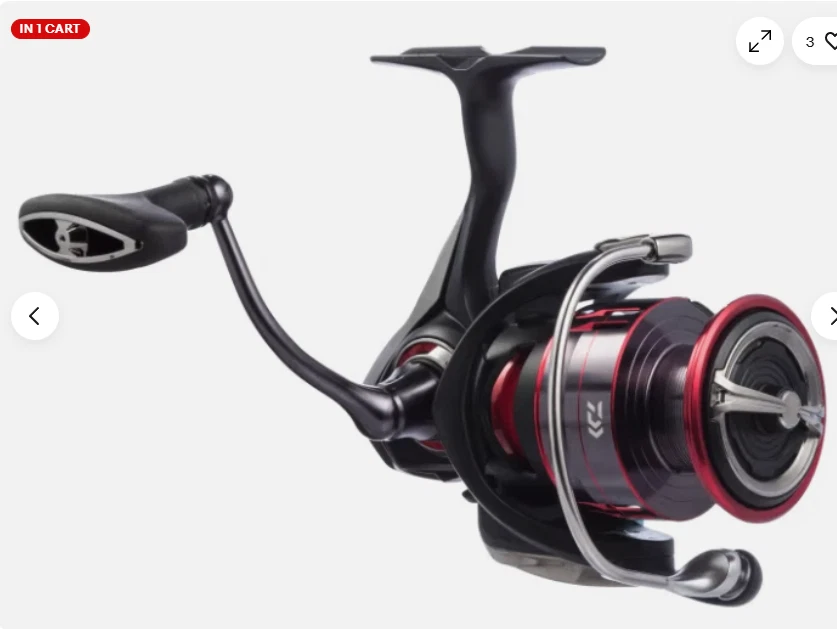 Daiwa FEGLT5000D-C Fuego Lt Spinning Reel, 6Bb + 1, 5.3 : 1 - Image 1 of 1