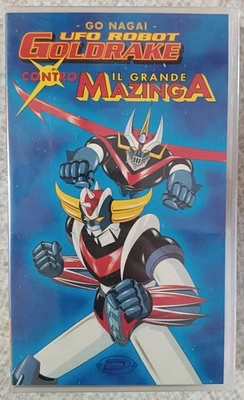 GO NAGAI - UFO ROBOT GOLDRAKE contro IL GRANDE MAZINGA - VHS  NUOVA SIGILLATA - Immagine 1 di 2