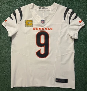 Joe Burrow Cincinnati Bengals White Nike Vapor F.U.S.E. Elite Trikot Größe 44/L - Bild 1 von 14
