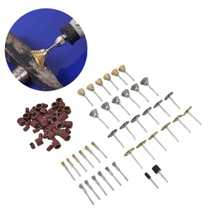 98Pcs Wire Wheel Brush Sanding Drum Grinding Bit Polishing Tool Set Kit For C PS - Picture 1 of 12