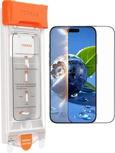 TORRAS OrigArmor für iPhone 16 Pro Max Displayschutzfolie 3D Full Coverage Fit - Bild 1 von 4