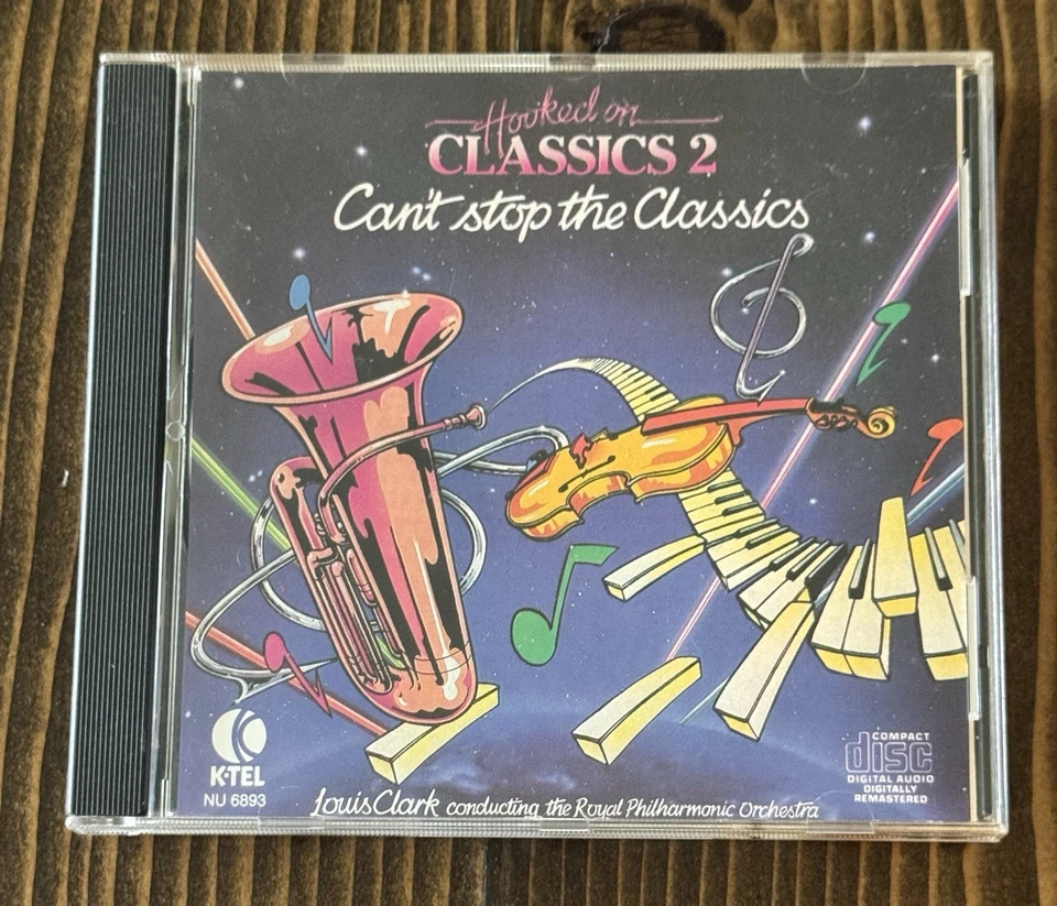 Hooked on Classics 2: Cant Stop the Classics K-TEL CD 1987 - Image 1 of 2